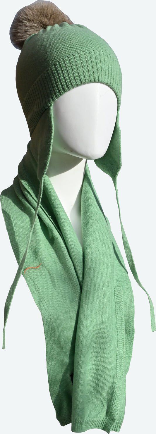 CASHMERE HAT & SCARF